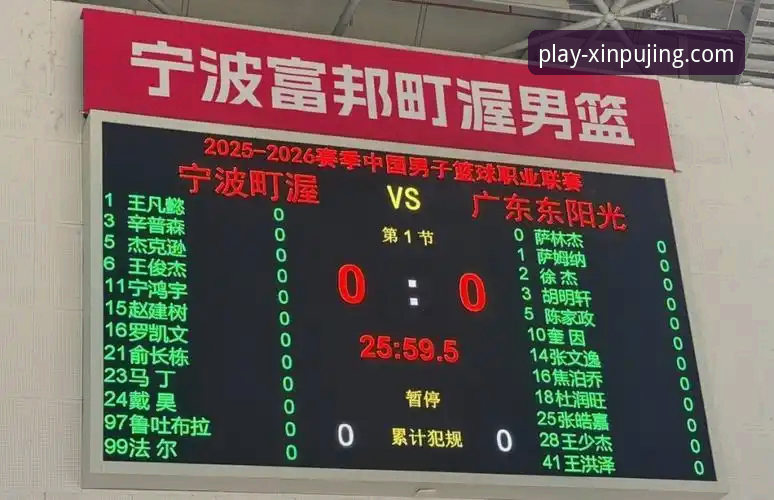 广东vs宁波逆转战深度评测：徐杰暴走、内线短板与平台观赛体验全解析